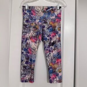 Athleta Floral Leggings - Multicolor